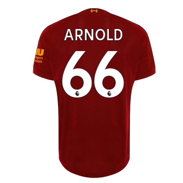 Camiseta Liverpool NO.66 Arnold 1ª 2019-2020 Rojo